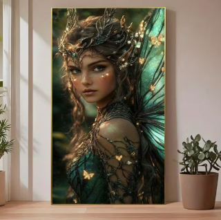 Preview: Diamond Painting Wald Elfe